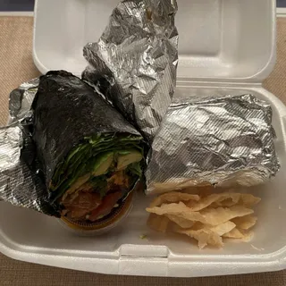 4 oz. Regular Tuna Poke Burrito