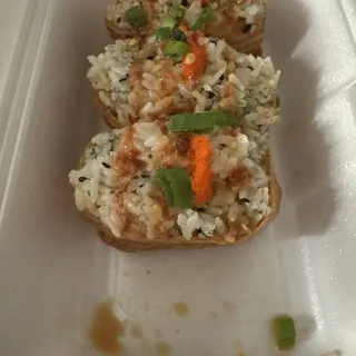 Poke Inari - Tuna (4 pcs)