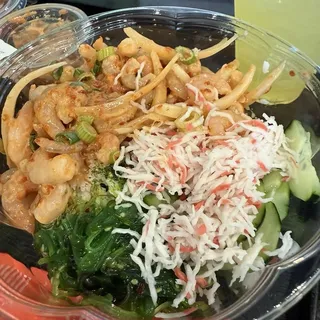 Signature Poke Bowl - Shrimp (6 oz)