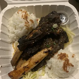 Combo Plate B with SALMON Poke
