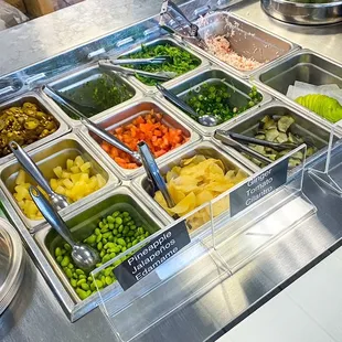 salads, interior