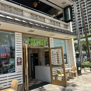 Outdoor seating