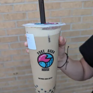 Brown sugar with boba