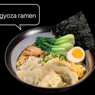 Gyoza ramen