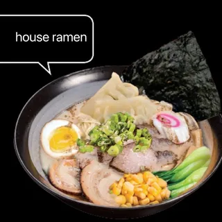 House special ramen(beef pork gyoza)