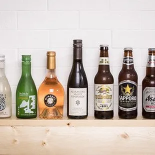 Premium Beer Sake and Wines!