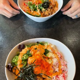 Build Your Own Bowl was delicious! I have ordered many times for pick up and sit down dining. Staff is very nice as well, very prompt.