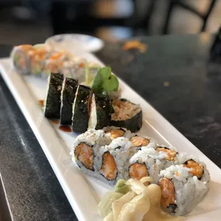 food, sushi, sashimi, sushi and sashimi