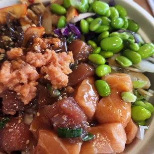 a variety of food on a plate