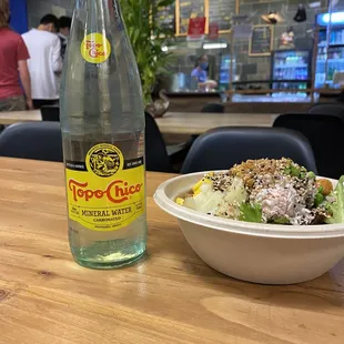 Build Your Own Regular Bowl with Topochico (not included)