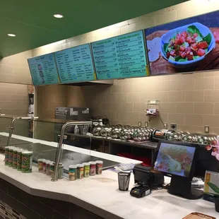 interior, sushi and sashimi