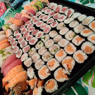sushi and sashimi, food, sashimi, sushi
