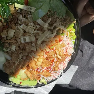 My poke bowl of deliciousness!