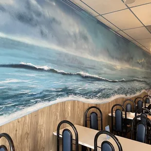 Pretty wave decor