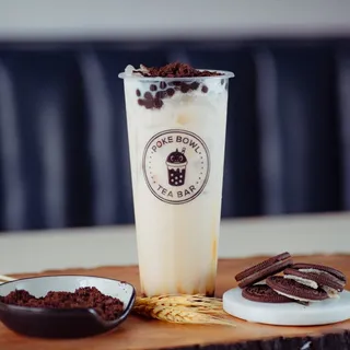 Oreo Slush topped with more Oreo