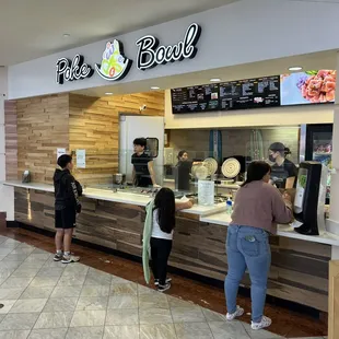 Poke Bowl after the lunch rush..