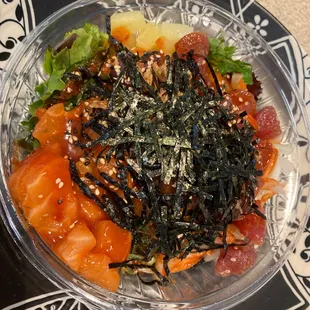 1/21/2bowl salmon/tuna