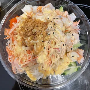 3. Surf Bowl (Shrimp) coconut ginger sauce on the side for me!