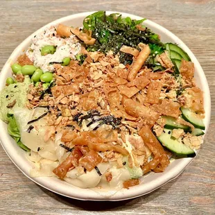 Large Build Your Own Bowl. Jammed packed!