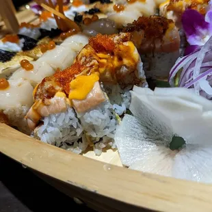 sushi and sashimi, sushi, sashimi, food