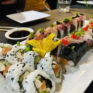 sashimi, sushi and sashimi, food, sushi