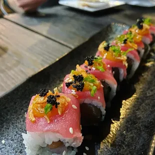 sushi and sashimi, food, sashimi, sushi