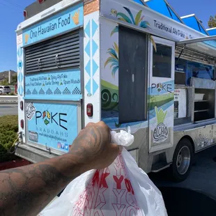 Their food truck! Hours/time are updated and posted on their Instagram.