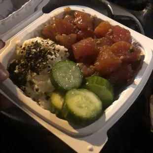 Shoyu poke bowl...feels like Hawaii!