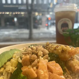 Make your own rice bowl