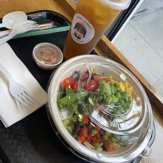 Mango Salmon Pok Bowl