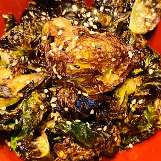 Crispy Fried Brussels Sprouts