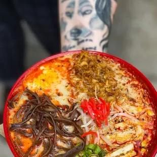 food, ramen and noodles