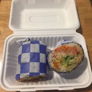 H7. Spicy Tuna Poke Burrito