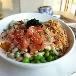 Salmon Obsession Poke Bowl