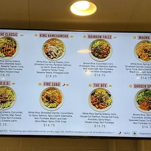ramen and noodles, menu