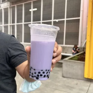 The cup wasn&apos;t filled up in a proper way plus I didn&apos;t taste the taro PURE WATER TERRIBLE CUSTOMER SERVICE