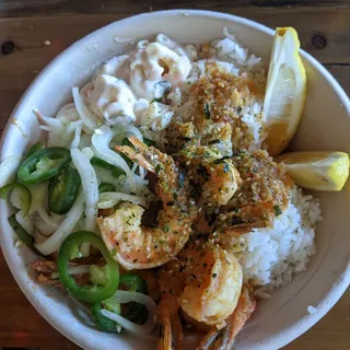 Garlic Shrimp Bowl