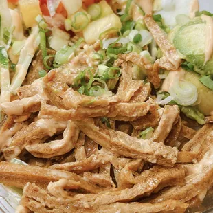 Sweet Tofu Skin as protein for Vegans