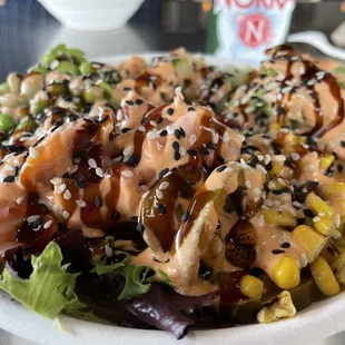 Spicy tuna build your own