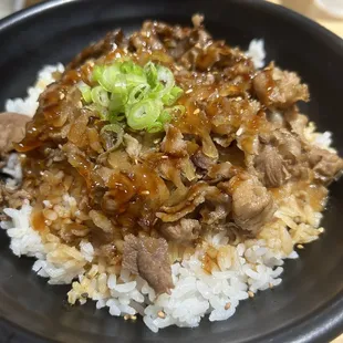 Sukiyaki Rice Bowl