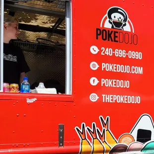 Poke Dojo food truck