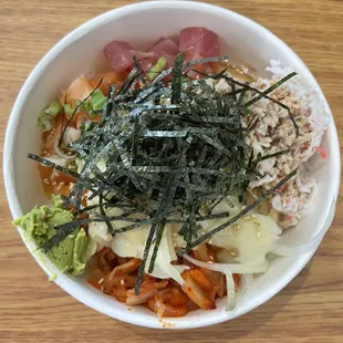 Regular poke bowl