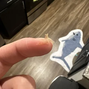 Plastic found in my bowl