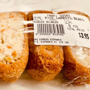 Inari Sushi (5pcs)