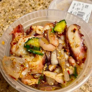 Spicy Garlic Tako