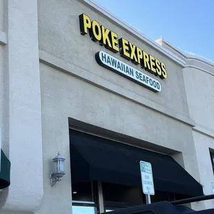 Poke Express storefront
