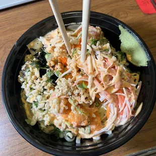 Build your own bowl.