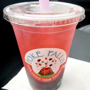 Honey Rose boba tea - Sweet but good!