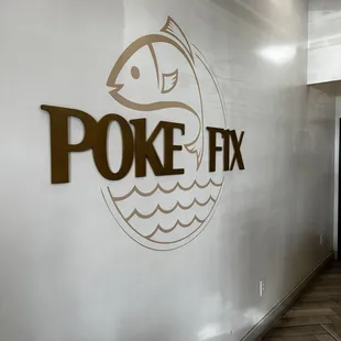 Interior signage