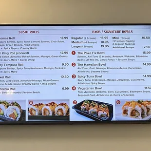 Menu (June 2024)